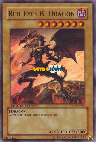 Yu-Gi-Oh! -  - Red-eyes B. Dragon (dragon Noir Aux Yeux Rouges) - By Kazuki Takahashi (En Anglais)