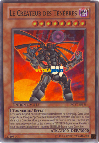 Yu-Gi-Oh! -  - Le Cr�ateur Des T�n�bres 