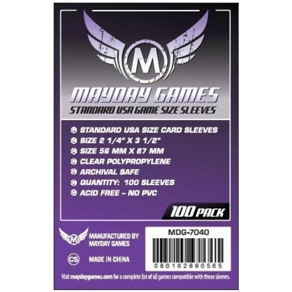 Mayday Games - USA Standard 56x87mm - par 100