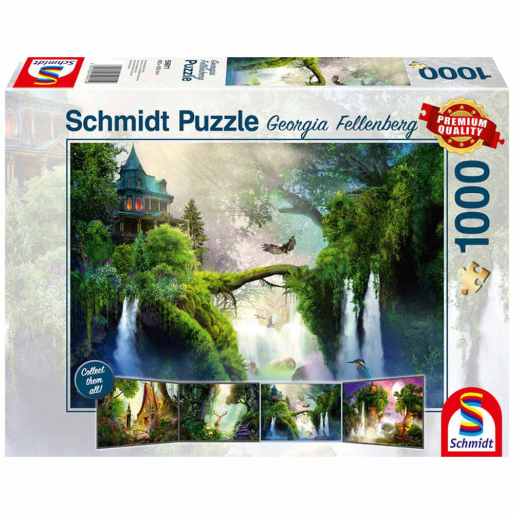 Puzzle Schmidt : SOURCE ENCHANT�E 1000 pi�ces