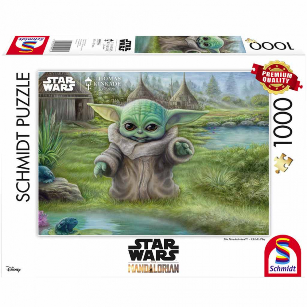 Puzzle Star Wars : Mandalorian : Baby Yoda - 1000 pi�ces
