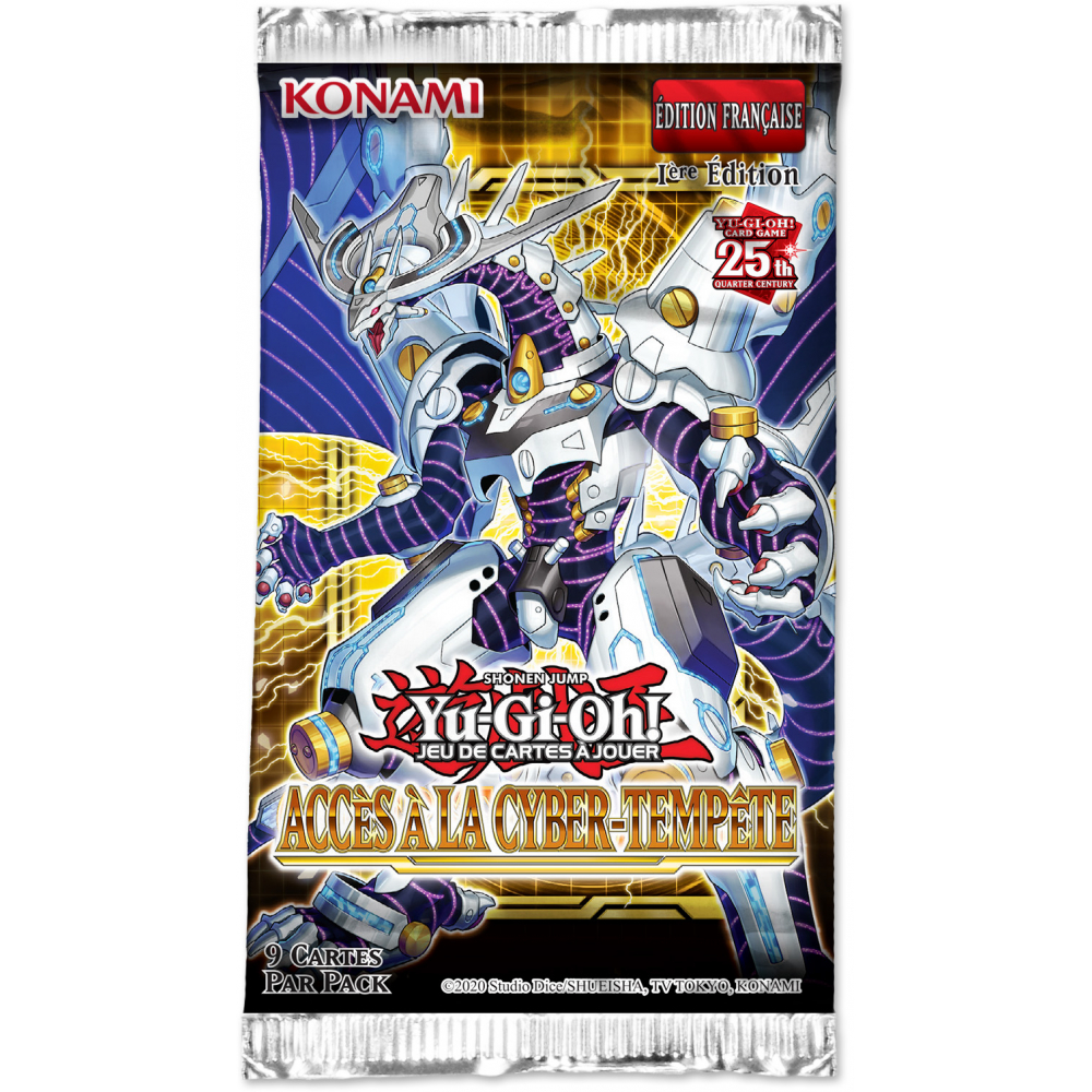 Yu-Gi-Oh! - Booster Fran�ais - Acc�s � la Cyber-Temp�te 