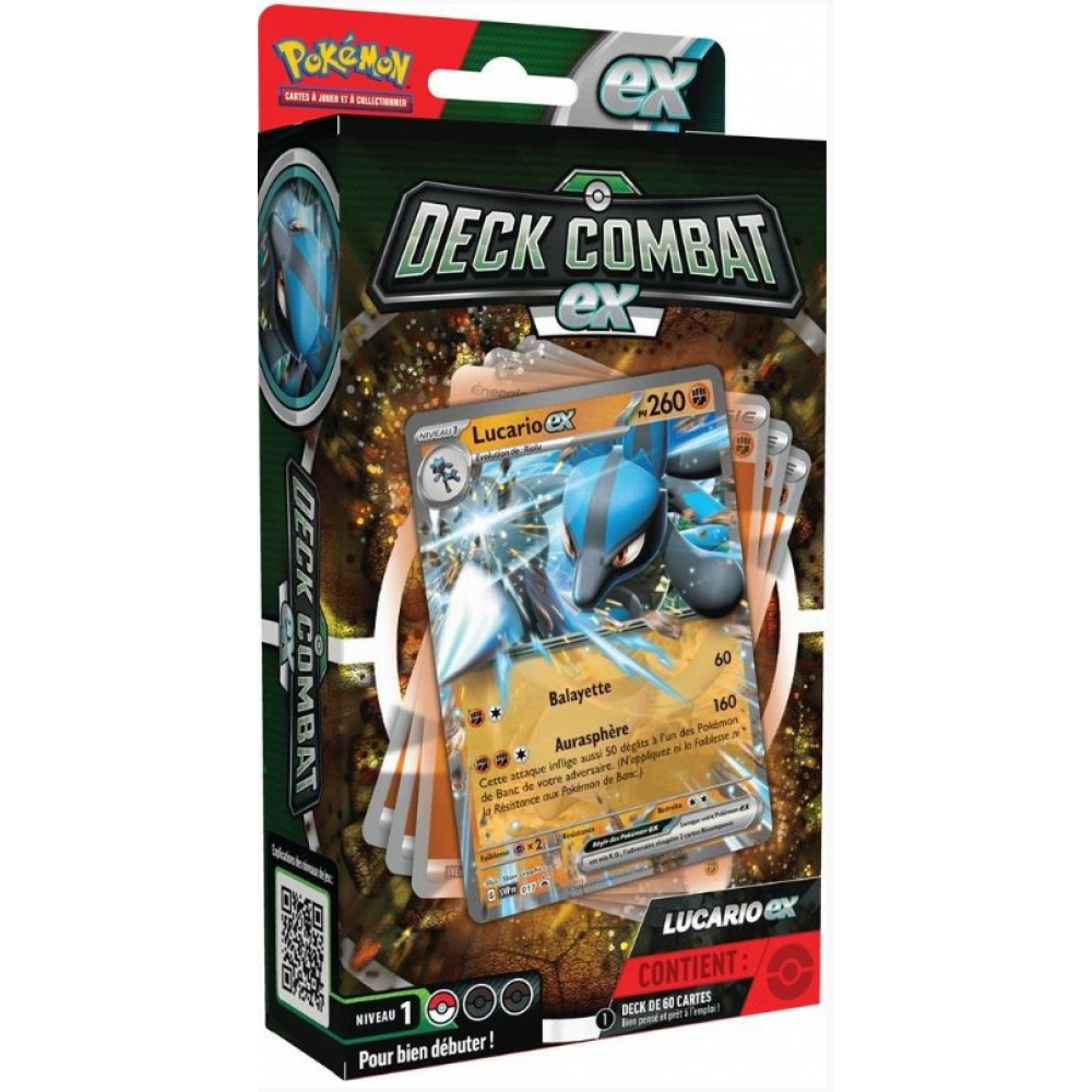 Pok�mon - Decks Pr�construits - Deck de Combat - Lucario Ex 