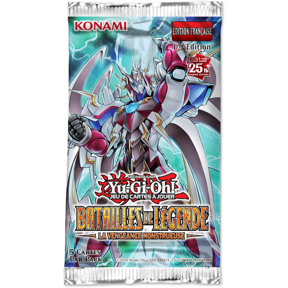 Yu-Gi-Oh! - Konami - Booster Fran�ais - Batailles de L�gende : La Vengeance Monstrueuse 