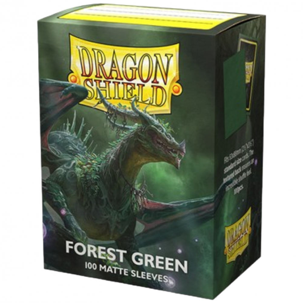 Matte - Forest Green Dragonshield (par 100)