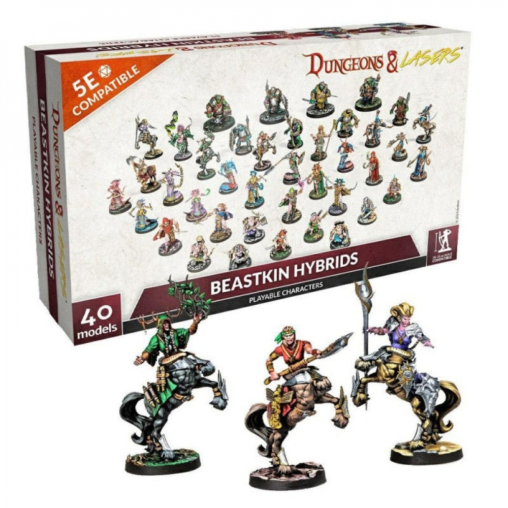 Dungeon & Lasers - Beastkin hybrids (Playable Characters)