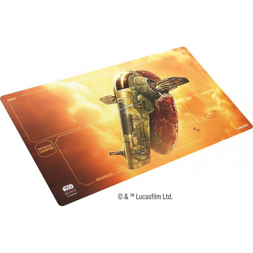 Star Wars Unlimited - Tapis de Jeu - Game Mat : Fett's Firespray 