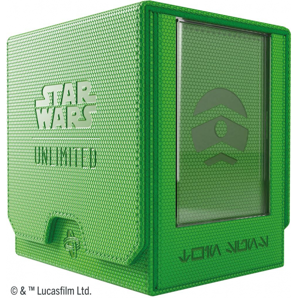 Star Wars Unlimited - Deck Box et Rangement - Twin Suns Deck Pod : Green 