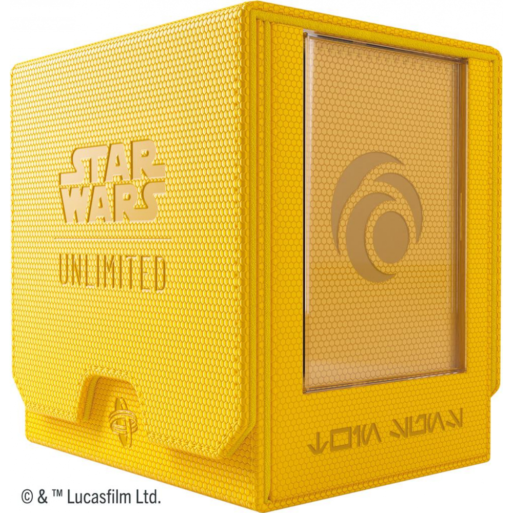 Star Wars Unlimited - Deck Box et Rangement - Twin Suns Deck Pod : Yellow 