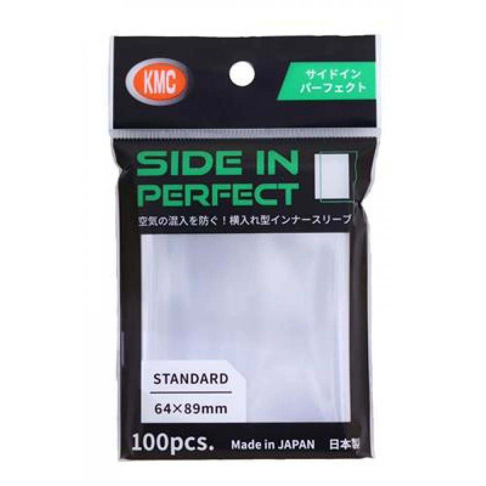 KMC - Standard - Perfect Fit Sideload 100 Sleeves  - 64x89mm