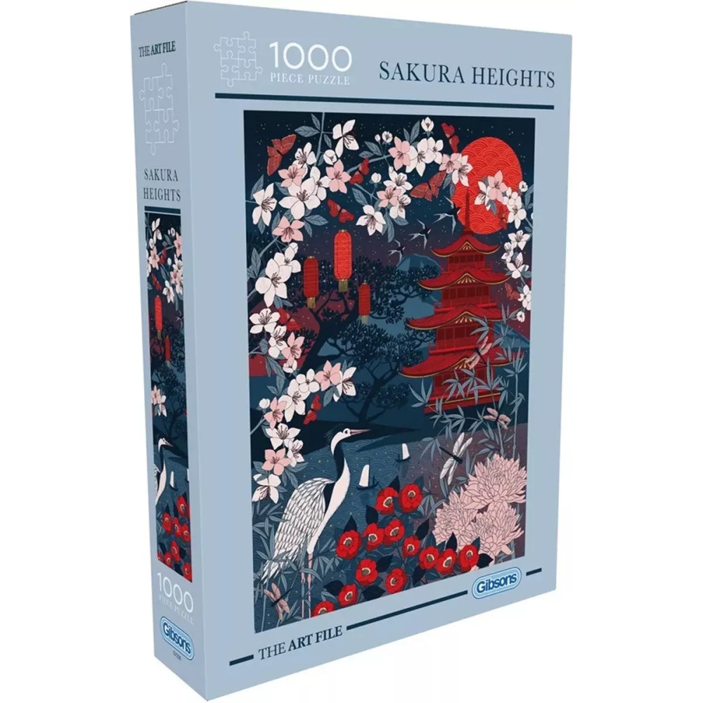 Puzzle Gibsons The Art File : Sakura Heights - 1000 pi�ces