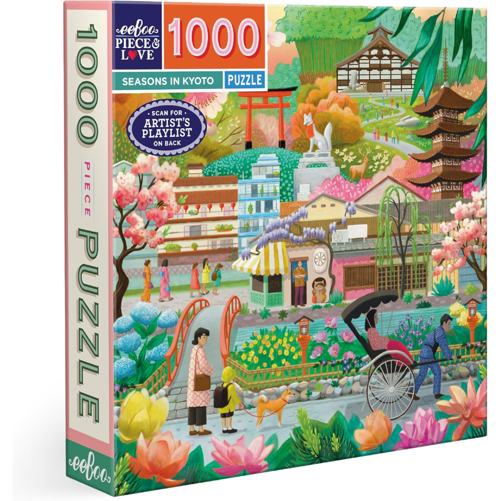 Puzzle - Seasons in Kyoto - 1000 pi�ces