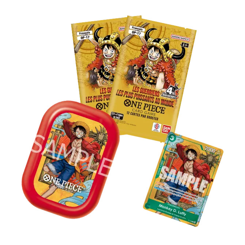 One Piece Card Game - Mini-Tin - TS03 Tin Pack : Monkey D. Luffy V1 