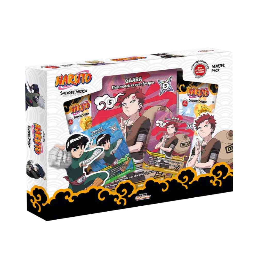 Naruto Mythos - Coffret - Pack de D�marrage - Konoha Shido - Set 2 - Edition 1 - Rock Lee &amp; Gaara 