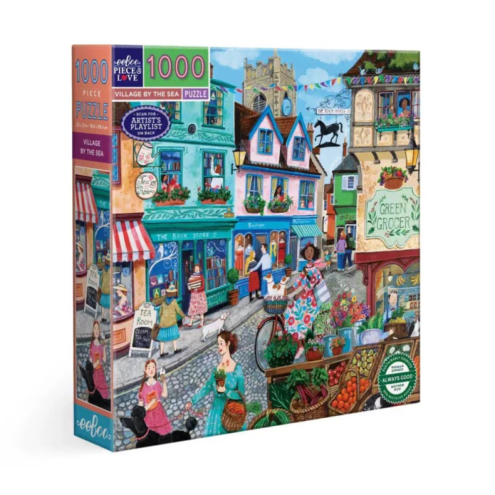 Puzzle - Village by the sea - 1000 pi�ces