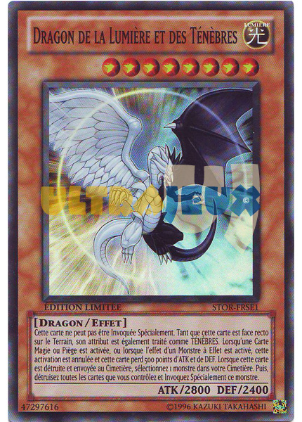 Yu-Gi-Oh! -  - Dragon De La Lumi�re Et Des T�n�bres 