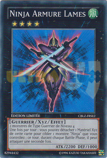 Yu-Gi-Oh! -  - Ninja Armure Lames 