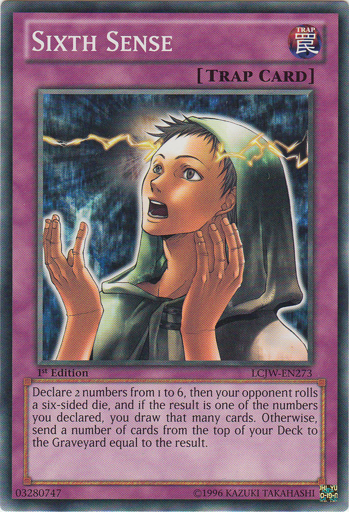 Yu-Gi-Oh! -  - Sixth Sens (sixi�me Sens) (En Anglais)