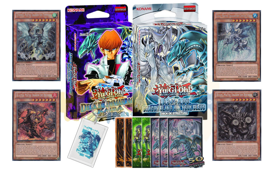 Yu-Gi-Oh! - Lots de Produits - Coffret Dragon Blanc Aux Yeux Bleus 