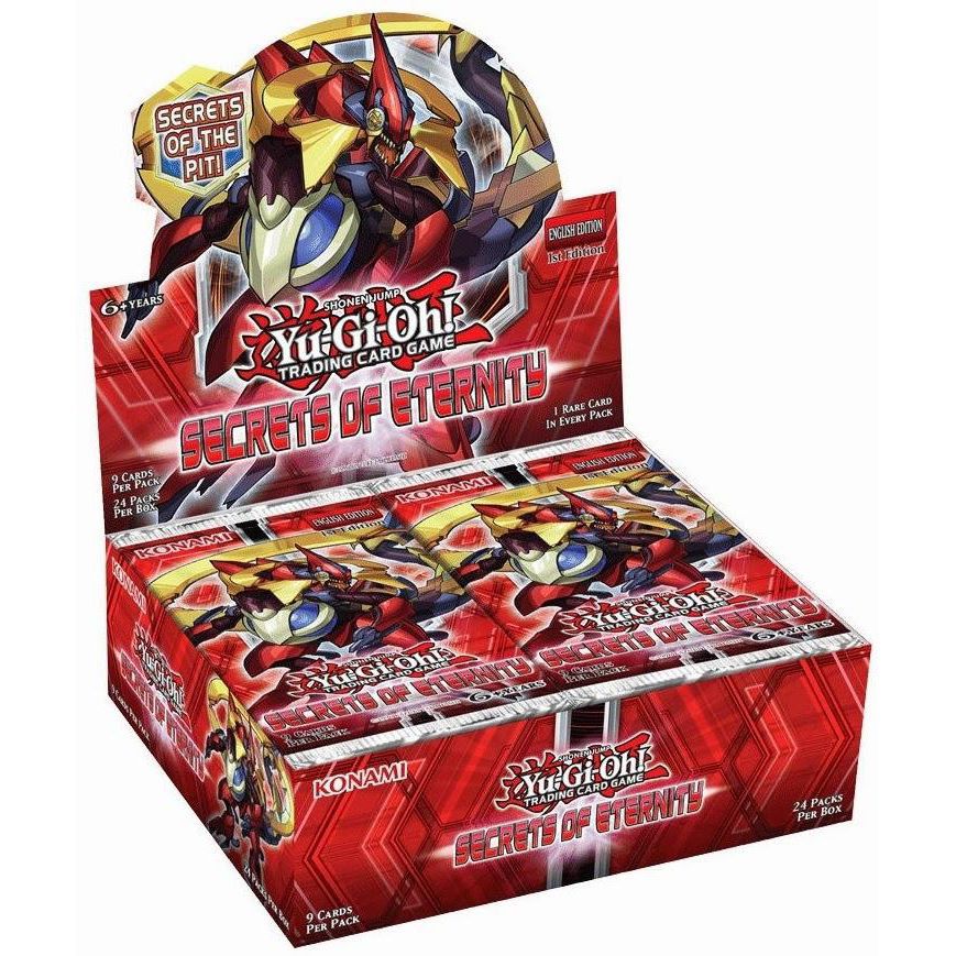 Yu-Gi-Oh! - Konami - Boite de Boosters Anglais - 24 Boosters - Secrets Of Eternity / les Secrets De L'�ternit� - En Anglais (En Anglais)