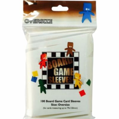 Board Game Sleeves Oversize (79x120mm) par 100
