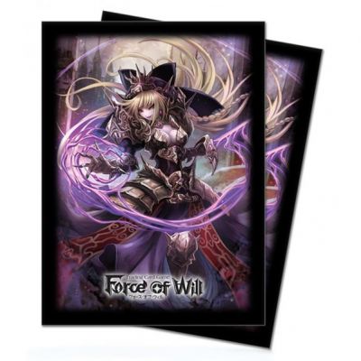 Prot�ges Cartes Standard Force of Will Sleeves Standard Par 65 Sombre Faria, Ombre Princesse D'eb�ne