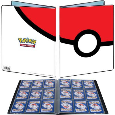 Portfolio A4 - 9 cases Pok�mon Pok�ball- A4 - 10 pages de 9 cases (180 cartes recto-verso)