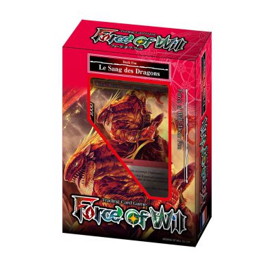 Decks Pr�construits Force of Will 2017 Deck de D�marrage Feu - Le Sang des Dragons - Version  Francaise