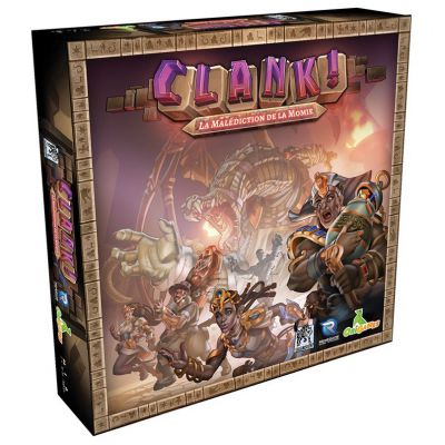 Deck-Building Strat�gie CLANK ! La Mal�diction de la Momie