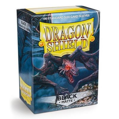 Prot�ges Cartes Standard  Black Matte - par 100