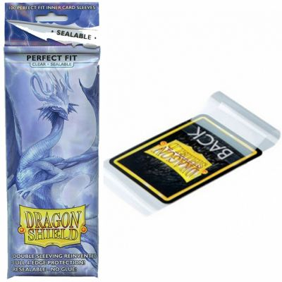 Prot�ges Cartes Standard  Sleeves Standard Perfect Fit Sealable - par 100