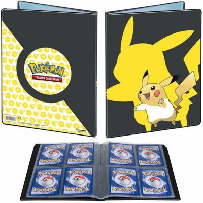 Portfolio A5 - 4 Cases Pok�mon Pikachu 2019- A5 - 10 pages de 4 cases (80 cartes recto-verso)