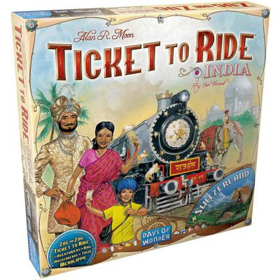 Gestion Les Aventuriers du Rail Les Aventuriers Du Rail - Extension : Inde & Suisse