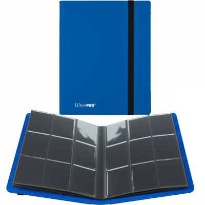 Portfolio A4 - 9 cases  Pro-binder - Eclipse - Blue Pacific -  360 Cases (20 Pages De 18)