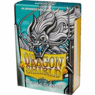 Prot�ges Cartes Format JAP  Dragon Shield Sleeves Mini Classic - White - Blanc - par 60