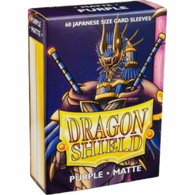 Prot�ges Cartes Format JAP  Dragon Shield Sleeves Matte - Purple - Violet - par 60