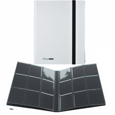 Portfolio A4 - 9 cases  Pro-binder - Eclipse - Blanc Arctique (Arctic White) -  360 Cases (20 Pages De 18)