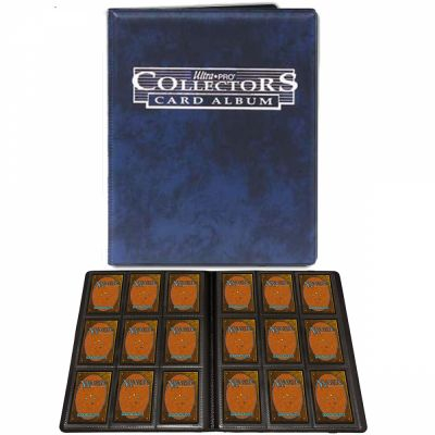 Portfolio A4 - 9 cases  Portfolio Uni Bleu - 10 Pages De 9 Cases 180 Cartes