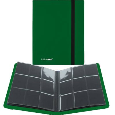 Portfolio A4 - 9 cases  Pro-binder - Eclipse - Vert for�t (Forest Green) -  360 Cases (20 Pages De 18)