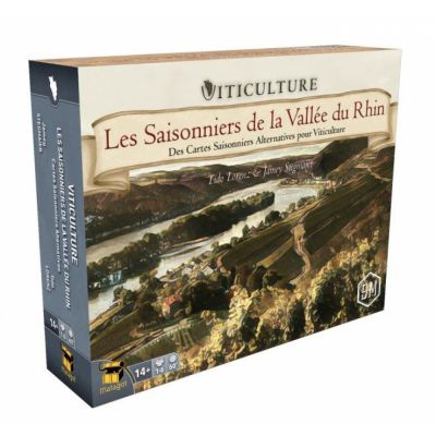Jeu de Plateau Strat�gie Viticulture- Les Saisonniers de la Vall�e du Rhin