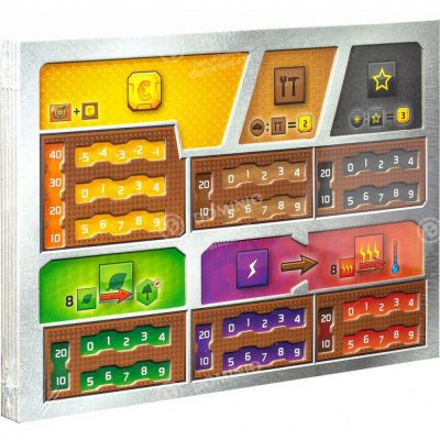 Gestion  Terraforming Mars - Deluxe Playerboards