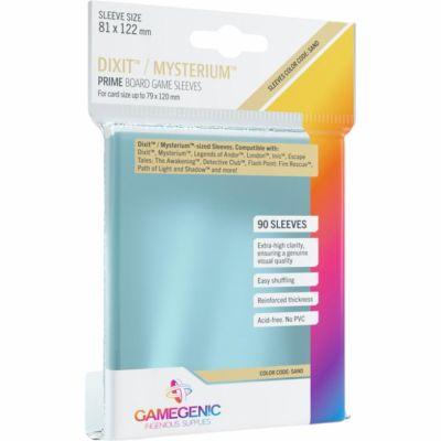 Prot�ges cartes Sp�ciaux  Prime Board Game Sleeves - Dixit / Mysterium 81x122mm (79x120mm) par 90