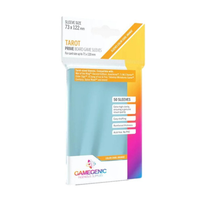 Prot�ges cartes Sp�ciaux  Prime Board Game Sleeves - Tarot 73x122mm (70x120mm) par 50