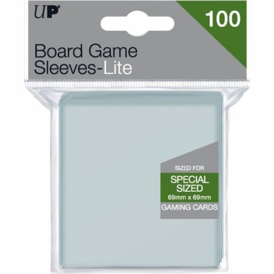 Prot�ges cartes Sp�ciaux  Board Game Sleeves Lite Square 69x69mm par 100