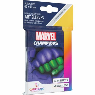 Prot�ges Cartes Standard  50 Prime Sleeves - 66x91mm Standard Card Game - Marvel Champions She-Hulk