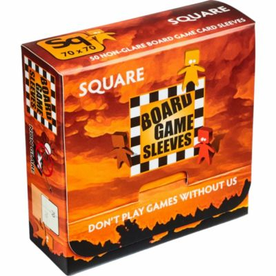 Board Game Sleeves Square (70x70mm) par 50 Anti-reflets