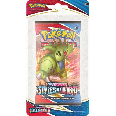 Booster Fran�ais sous Blisters Pok�mon EB05 - �p�e et Bouclier 5 : Styles de Combat - Blister