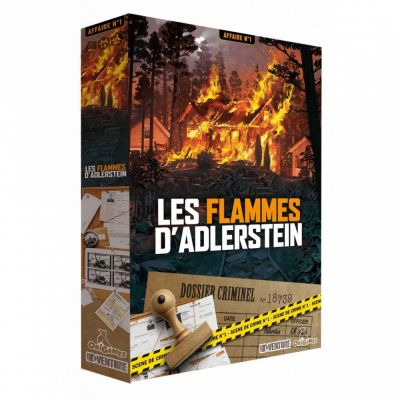 Enigme Enqu�te Les Flammes D'Adlerstein