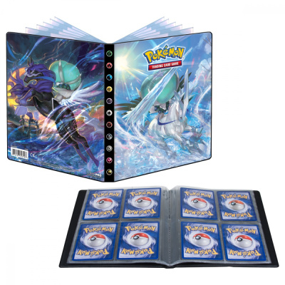 Portfolio A5 - 4 Cases Pok�mon EB06 - R�gne de Glace - Sylveroy Cavalier du Froid / Sylveroy Cavalier d'Effroi - A5 - 10 pages de 4 cases (80 cartes recto-verso)