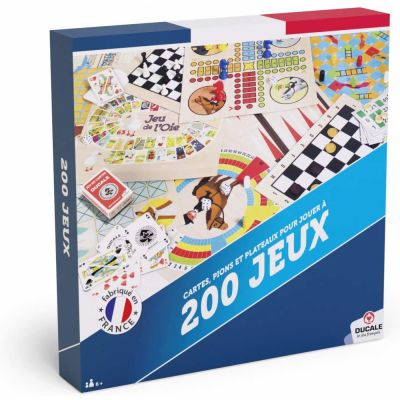 Jeu de Plateau  Bo�te de 200 jeux pour tous - Ducale
